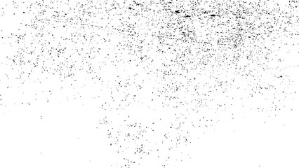 Scratches grunge urban background vector texture.  Black and white texture with cracks, chips, and dots isolated.