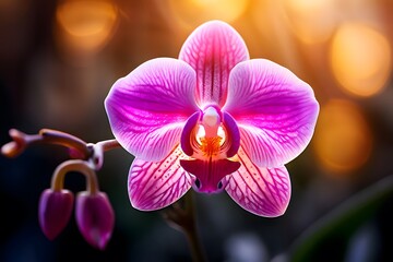 Obraz premium purple orchid flower