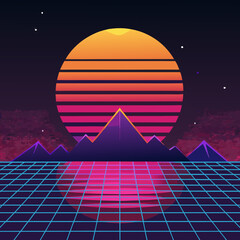 Modern Vector Background with Gradients Usage and Design