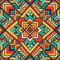 Modern Seamless Vector Ethnic Patterns for Creative Designs