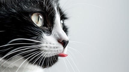 The Black and White Cat