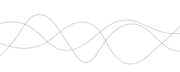 Abstract vector background with black wavy lines. EPS10
