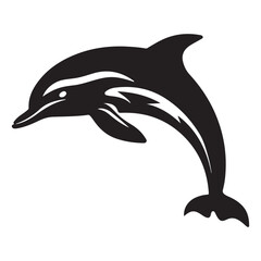 Dolphin silhouette 