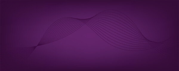 Abstract purple vector background with wavy lines. EPS10
