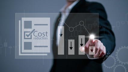 Performance concept of increase quality, speed, efficiency and reduce cost. Efficiency Business...