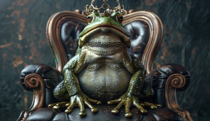 Obraz premium enchanted story, the worm, the frog, a teepee, a royal house, frost and snow, a castle, a forest, water, a golden cup, a golden earth, a bough of love, a promise, bereavement, disappointment,
