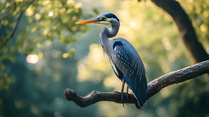 great blue heron ardea cinerea