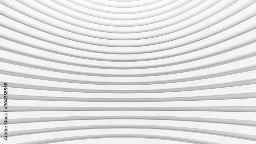 Poster white curved structure, abstract background. abstract building structures are used in graphics or va