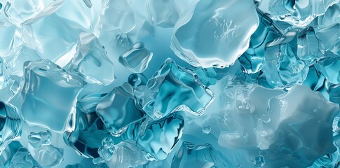 Fototapeta premium Background and banner using abstract watercolor paint in gradient deep blue color with liquid fluid grunge texture