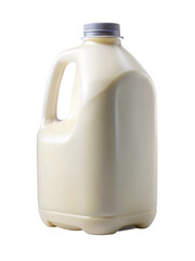 Gallon of Whole Milk on a white background. Generative AI.