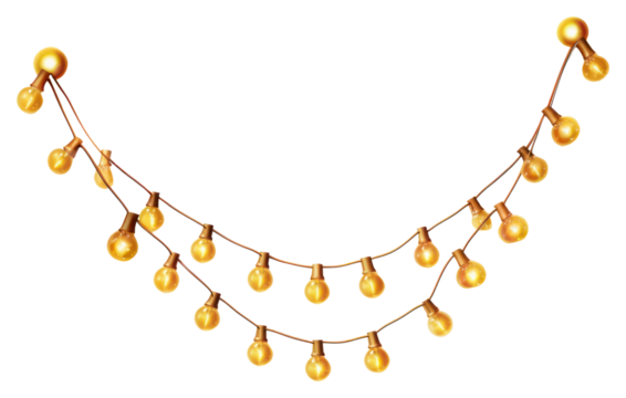 PNG Decorative mini light bulb necklace jewelry gold.