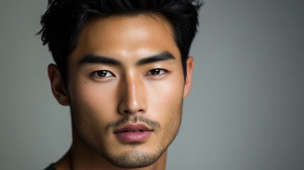 beautiful Asian man