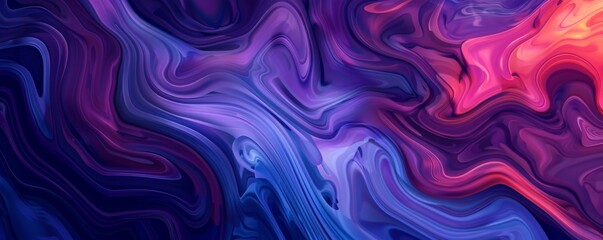 Obraz premium Design of abstract wallpaper with hypnotic swirls