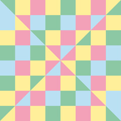 dibujos geométricos colores circulos líneas triángulos