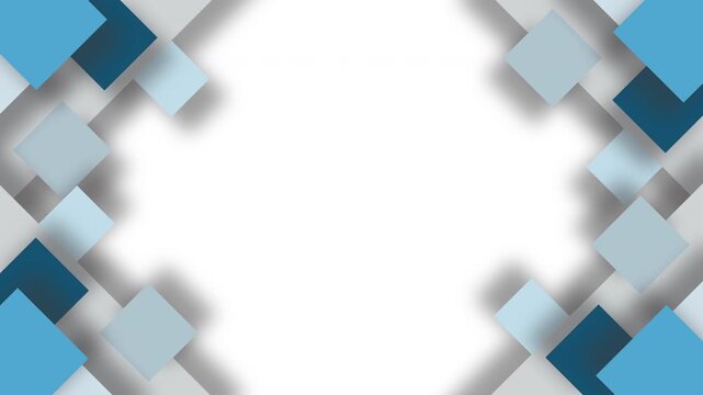 Simple abstract corporate presentation title slide animated background motion background [4K}