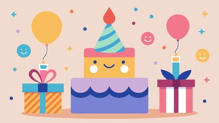 Happy Birthday card, Happy Birthday banner