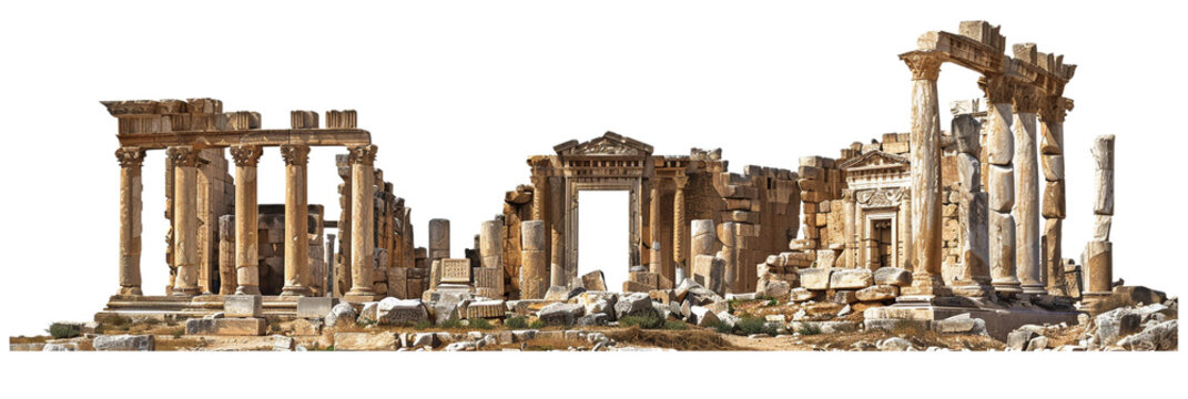 Historic Ruins clip art preview