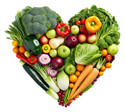 PNG Vegetables heart carrot plant food.