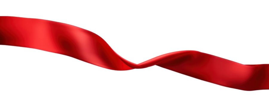 PNG Red ribbon backgrounds white background accessories.