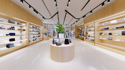  a contemporary retail space designed for a 360 VR tour