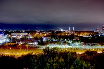 Naklejka premium Skyline of Kazan in Russia.
