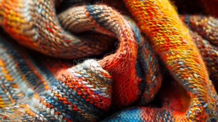 Cozy blanket. Cozy scarf