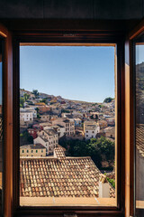view of cuenca from the window