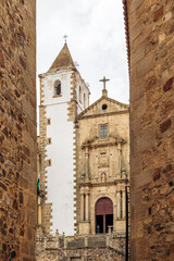 church in caceres, spain