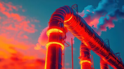 Methane leak detection using infrared cameras, safety technology