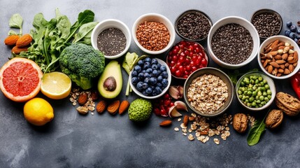 healthy food background