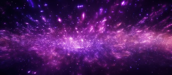 Fototapeta premium Purple dust particle flying background, Light shine effect. 500 Mega Pixel lens, --chaos 1 --ar 16:7 --stylize 250 --v 5.1 Job ID: 1acc3761-4f4d-4b9d-8696-d380b6507d73