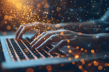 A hand pointing at a digital graph to know more exactly the metrics