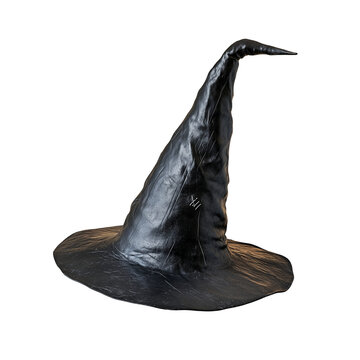 Witch hat isolated png.