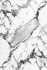 A high-contrast black and white image of a smooth marble surface with subtle veining