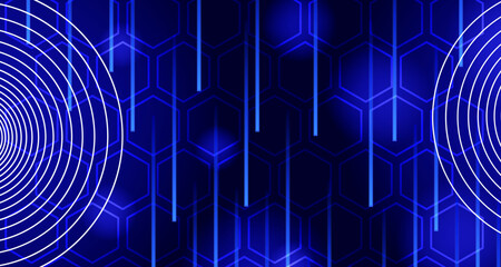 Abstract background. Light effect. Technology innovation, information-technology, digital-technology. For cover, poster, banner. Vector illustration EPS10