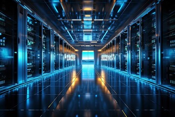 Obraz premium Cloud Computing and the Future of Data Storage and Processing