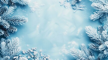 Christmas ornaments background
