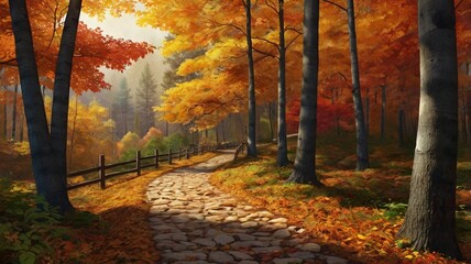Autumnal Path