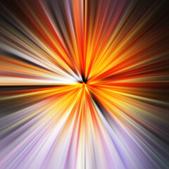 Obraz premium Colorful zoom motion effect. Abstract background.