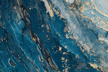Original artwork photo of marble ink abstract art. High resolution photograph from exemplary original painting. Abstract painting was painted on HQ paper texture to create smooth marbling pattern.