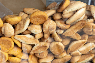 Traditional bread rolls from Arequipa, Peru