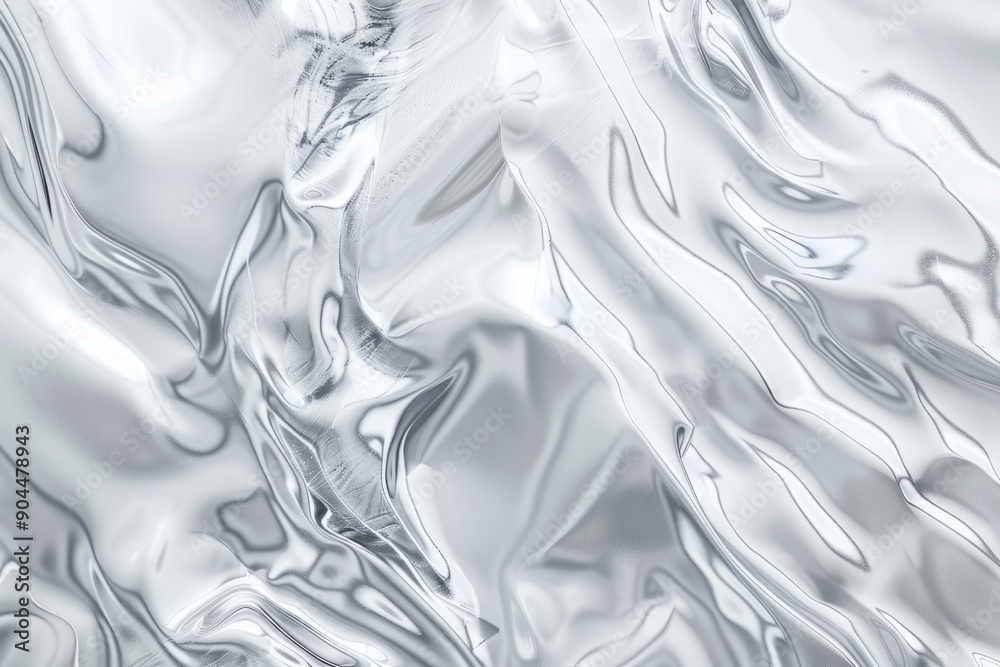 Poster a detailed view of a highly reflective surface with no distractions
