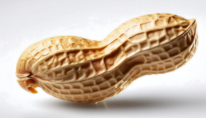 peanut flying isolated on white background