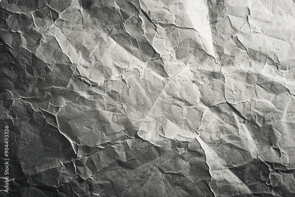 Poster A simple image of a blank sheet of paper in monochrome