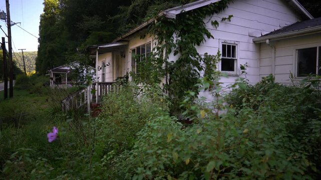 Abandoned house in coal mining town in West Virginia.