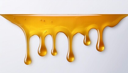 滴り落ちる、蜂蜜の背景（honey dripping isolated）
