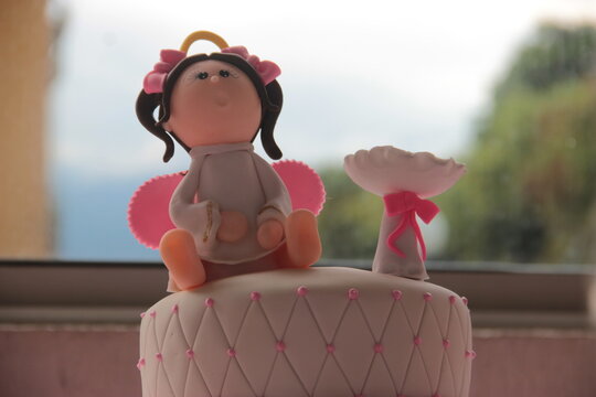 Decoraci&oacute;n para bautismo de ni&ntilde;a
