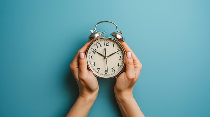 Holding Time - Classic Alarm Clock