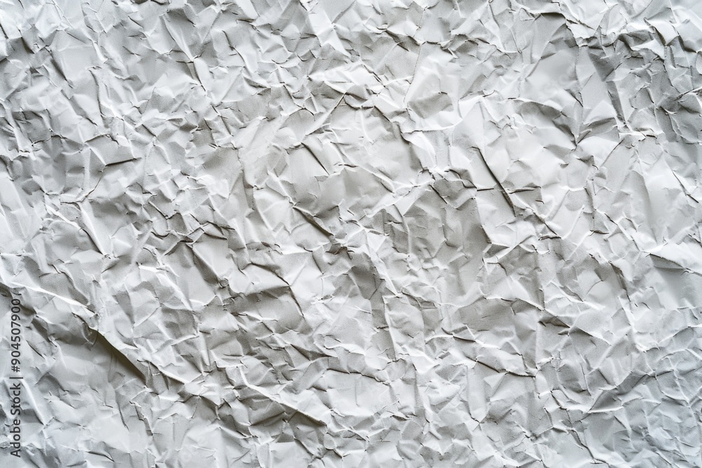 Aufkleber a close-up view of a sheet of white paper with no marks or writing