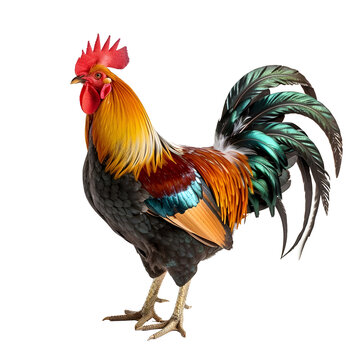 recommend clip art: rooster isolated on transparent background. Gallic rooster .